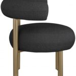 Bordeaux Boucle Fabric Upholstered Accent Chair