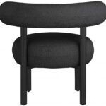 Bordeaux Boucle Fabric Upholstered Accent Chair