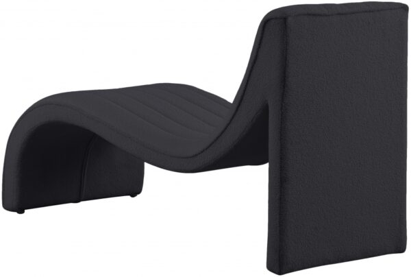 Orian Teddy Fabric Upholstered Chaise