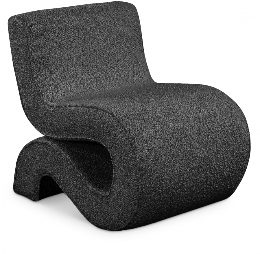 Desiree Boucle Fabric Upholstered Accent Chair