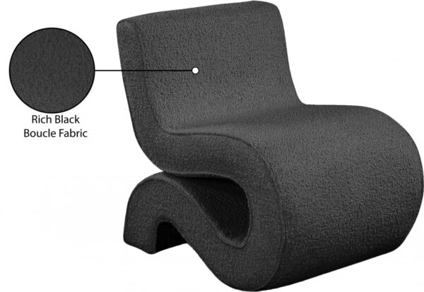 Desiree Boucle Fabric Upholstered Accent Chair