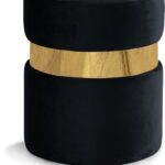 Hailey Velvet Upholstered Stool