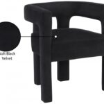 Athena Velvet Upholstered Dining Chair