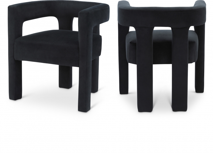 Athena Velvet Upholstered Dining Chair