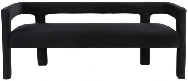 Athena Velvet Upholstered Bench