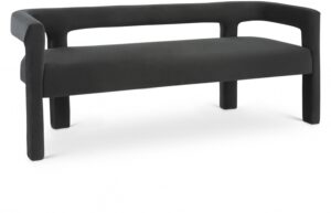 Athena Velvet Upholstered Bench