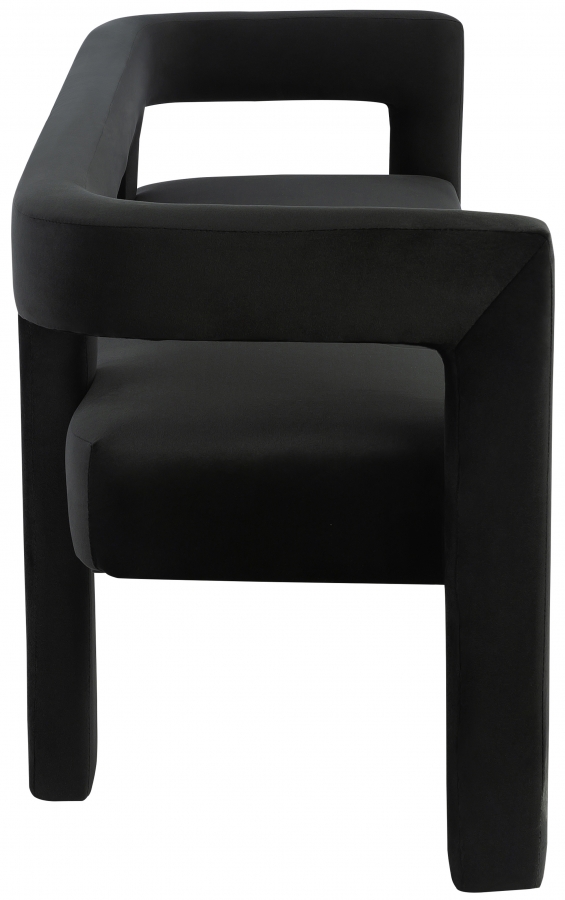 Athena Velvet Upholstered Bench