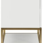 Monad 30" Genuine Marble Top, Steel And Glass Base Vanity