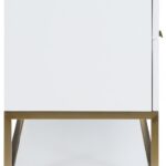 Monad 48" Genuine Marble Top, Steel And Glass Base Vanity