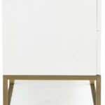 Monad 60" Genuine Marble Top, Steel And Glass Base Vanity