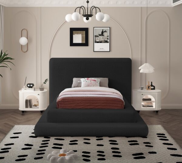 Dane Teddy Fabric Upholstered Bed