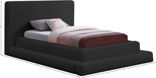 Dane Teddy Fabric Upholstered Bed