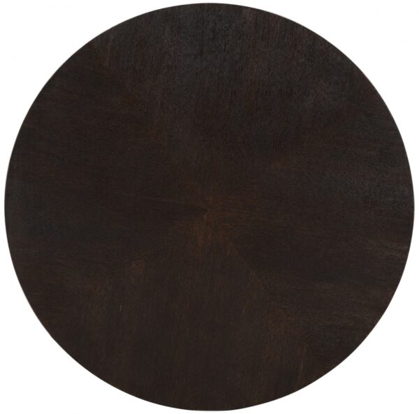 Nile Oak Wood Top And Metal Base Coffee Table