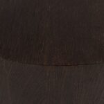 Nile Oak Wood Top And Metal Base Coffee Table