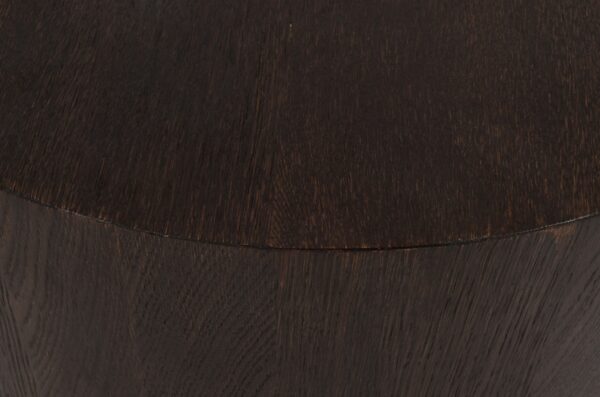 Nile Oak Wood Top And Metal Base Coffee Table