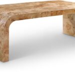 Cresthill Burl Wood Coffee Table