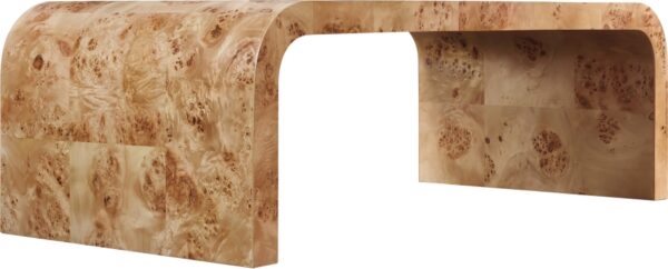 Cresthill Burl Wood Coffee Table