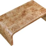 Cresthill Burl Wood Coffee Table