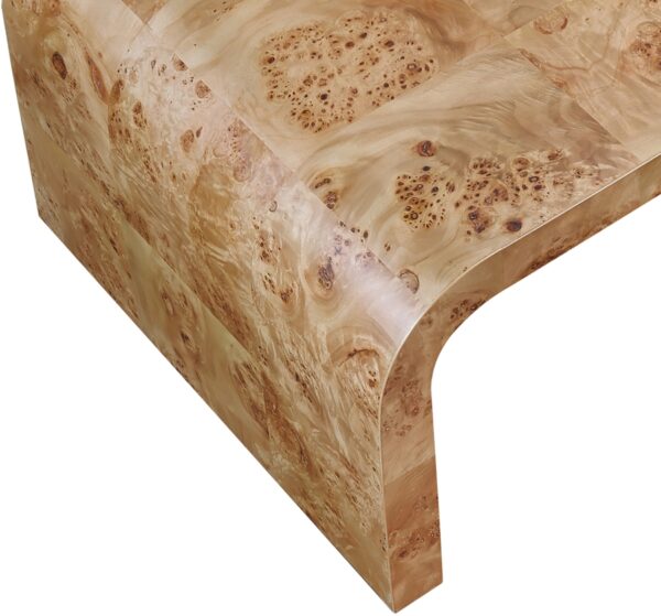 Cresthill Burl Wood Coffee Table