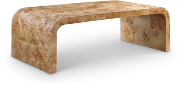 Cresthill Burl Wood Coffee Table