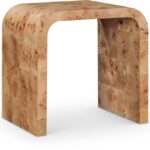Cresthill Burl Wood End / Side Table