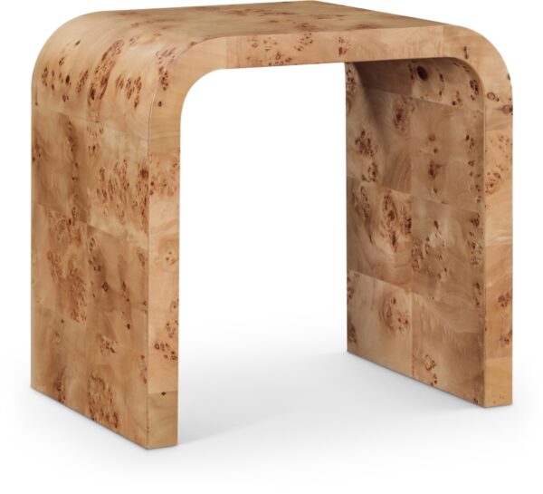 Cresthill Burl Wood End / Side Table