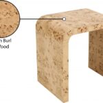 Cresthill Burl Wood End / Side Table