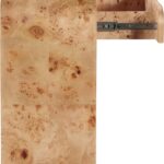 Cresthill Burl Wood Console Table