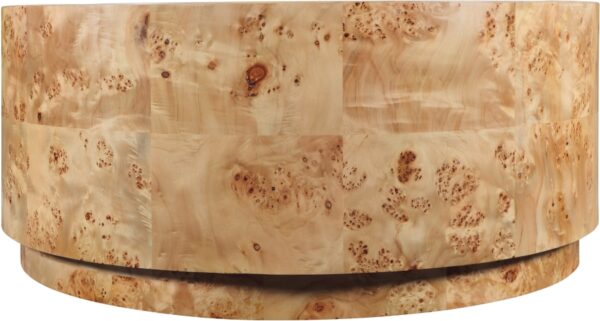 Burl Wood Coffee Table