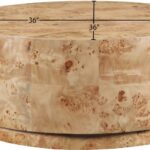 Burl Wood Coffee Table