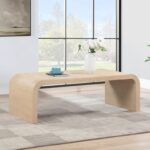 Cresthill Oak Wood Coffee Table