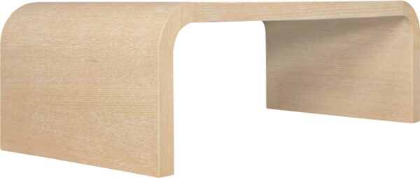 Cresthill Oak Wood Coffee Table