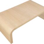 Cresthill Oak Wood Coffee Table