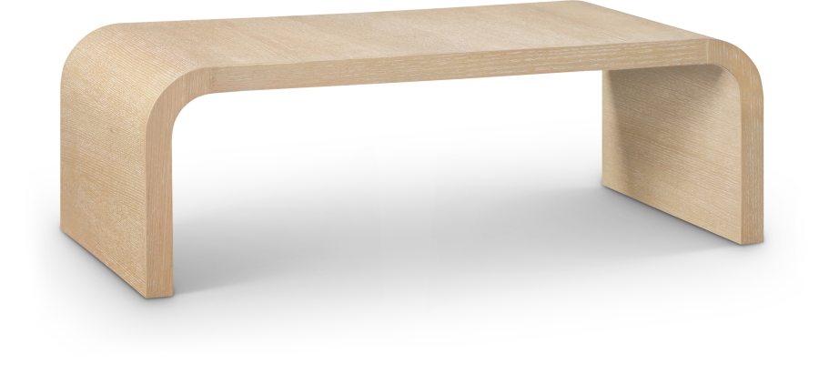 Cresthill Oak Wood Coffee Table