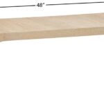 Cresthill Oak Wood Coffee Table