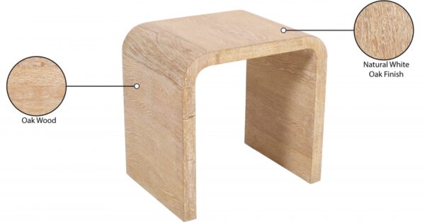 Cresthill Oak Wood End / Side Table