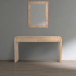 Cresthill Oak Wood Frame Mirror