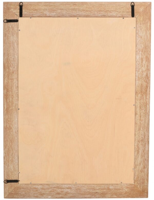 Cresthill Oak Wood Frame Mirror