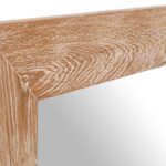 Cresthill Oak Wood Frame Mirror
