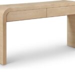 Cresthill Oak Wood Console Table