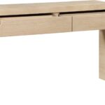 Cresthill Oak Wood Console Table