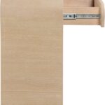 Cresthill Oak Wood Console Table