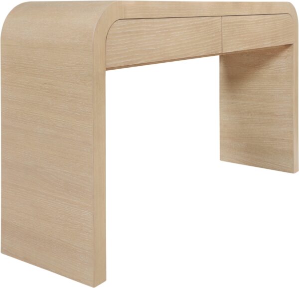 Cresthill Oak Wood Console Table