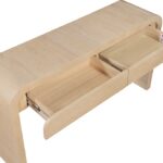 Cresthill Oak Wood Console Table