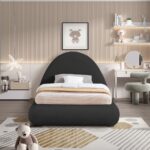 Rudy Teddy Fabric Upholstered Bed
