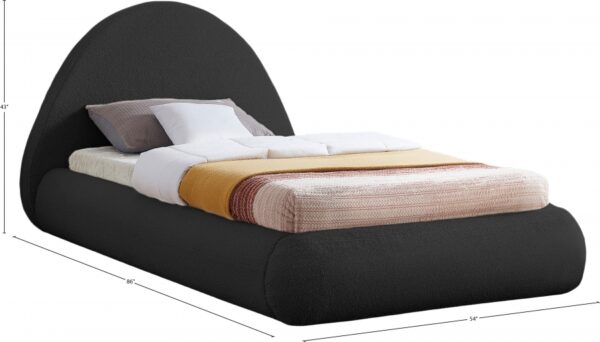 Rudy Teddy Fabric Upholstered Bed