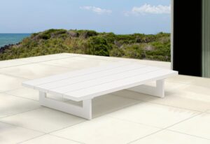 Maldives Aluminum Outdoor Patio Coffee Table