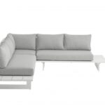 Maldives 102" Water Resistant Fabric Upholstered Outdoor Patio Modular Sectional
