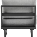 Maldives Water Resistant Fabric Upholstered Outdoor Patio Modular Armless Chair