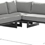 Maldives 102" Water Resistant Fabric Upholstered Outdoor Patio Modular Sectional
